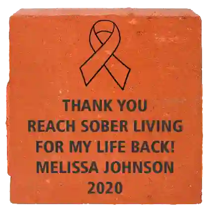 Reach Sober Living Commemorative Brick 8x8